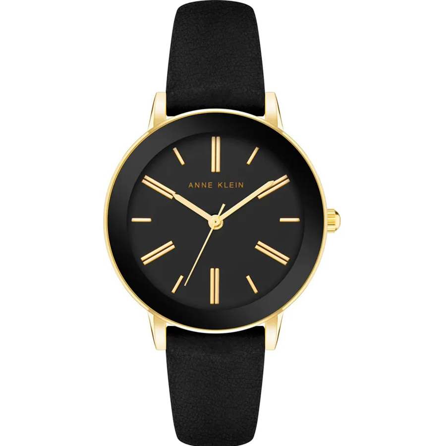Часы Anne Klein Leather 3818GPBK